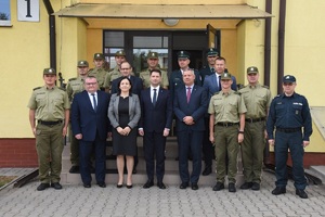 Wizyta Wiceministra SWiA w Nadbużańskim OSG