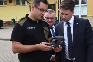 Wizyta Wiceministra SWiA w Nadbużańskim OSG