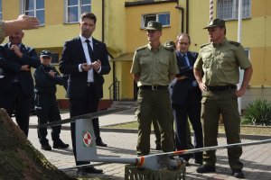 Wizyta Wiceministra SWiA w Nadbużańskim OSG