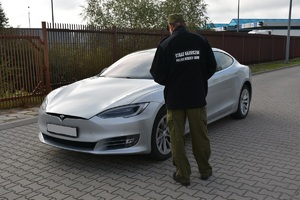 TESLA o wartości 300 tys. zł odzyskana w Dorohusku