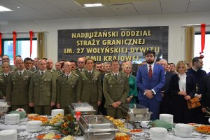 Spotkanie opłatkowe w Nadbużańskim Oddziale Straży Granicznej