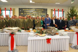 Spotkanie opłatkowe w Nadbużańskim Oddziale Straży Granicznej