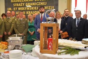 Spotkanie opłatkowe w Nadbużańskim Oddziale Straży Granicznej
