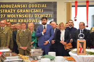 Spotkanie opłatkowe w Nadbużańskim Oddziale Straży Granicznej