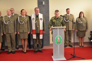 Ślubowanie nowo przyjętych funkcjonariuszy NOSG