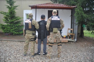 Zatrzymania realizowane przez funkcjonariuszy NOSG