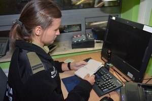 Kontrola graniczna prowadzona przez funkcjonariusza SG