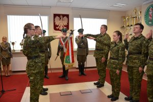 Ślubowanie nowo przyjętych funkcjonariuszy NOSG