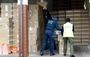 Zabezpieczanie papierosów pochodzących z przemytu
