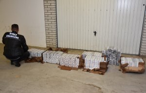Zabezpieczanie papierosów pochodzących z przemytu.