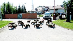 Funkcjonariusze NOSG podjęli wyzwanie #GaszynChallenge