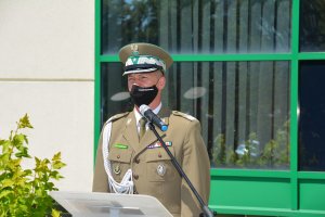 Ślubowanie nowo przyjętych funkcjonariuszy NOSG