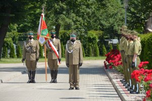 Ślubowanie nowo przyjętych funkcjonariuszy NOSG