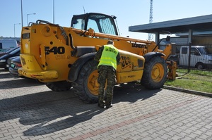 Kradziona ładowarka o wartości ponad 100 tys
