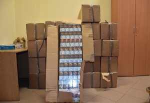 Zabezpieczanie papierosów pochodzących z przemytu