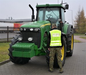 Odzyskany ciągnik John Deere