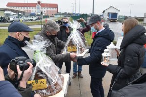 Betlejemskie Światełko Pokoju dotarło do Nadbużańskiego Oddziału SG