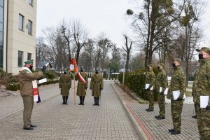 Ślubowanie nowo przyjętych funkcjonariuszy NOSG