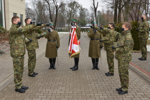 Ślubowanie nowo przyjętych funkcjonariuszy NOSG