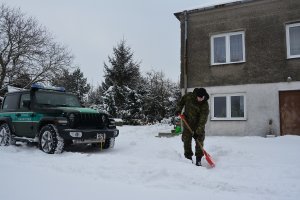 Ciągle w służbie - zimowe patrole na granicy