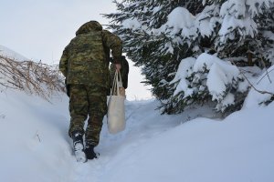 Ciągle w służbie - zimowe patrole na granicy
