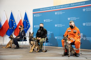 Dożywotnia opieka nad zwierzętami w służbach podległych MSWiA