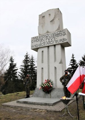 Funkcjonariusze NOSG uczestniczyli w obchodach Narodowego Dnia Pamięci Żołnierzy Wyklętych