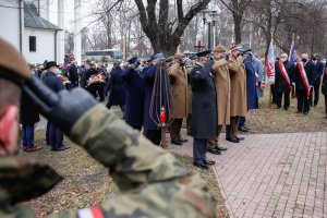 Funkcjonariusze NOSG uczestniczyli w obchodach Narodowego Dnia Pamięci Żołnierzy Wyklętych