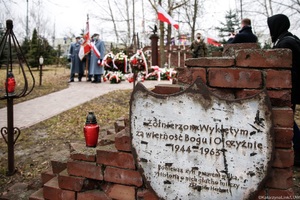 Funkcjonariusze NOSG uczestniczyli w obchodach Narodowego Dnia Pamięci Żołnierzy Wyklętych