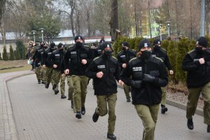 W Nadbużańskim Oddziale SG przebiegliśmy "kilometr dla Moniki"