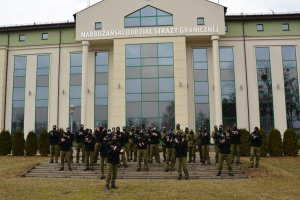 W Nadbużańskim Oddziale SG przebiegliśmy "kilometr dla Moniki"