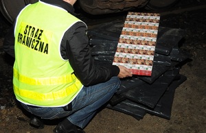 Zabezpieczanie papierosów pochodzących z przemytu