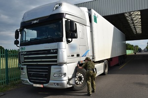 DAF z przerobionym numerem VIN