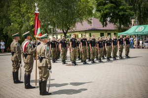 Ślubowanie nowo przyjętych funkcjonariuszy NOSG