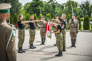 Ślubowanie nowo przyjętych funkcjonariuszy NOSG