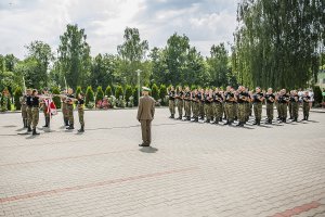Ślubowanie nowo przyjętych funkcjonariuszy NOSG