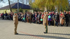 Ślubowanie nowo przyjętych funkcjonariuszy NOSG