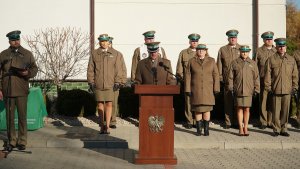 Ślubowanie nowo przyjętych funkcjonariuszy NOSG