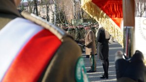 Ślubowanie nowo przyjętych funkcjonariuszy NOSG