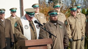Ślubowanie nowo przyjętych funkcjonariuszy NOSG