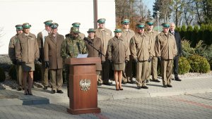 Ślubowanie nowo przyjętych funkcjonariuszy NOSG