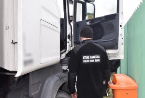 Kontrola graniczna prowadzona przez funkcjonariusza SG