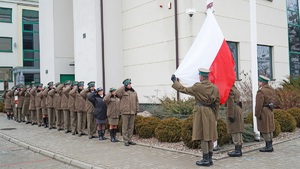 Ślubowanie nowo przyjętych funkcjonariuszy NOSG