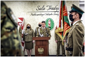 Ślubowanie nowo przyjętych funkcjonariuszy NOSG