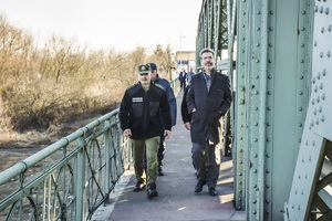 Ambasador Austrii z wizytą w Nadbużańskim Oddziale SG