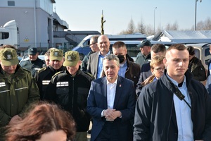 Prezydent Konfederacji Szwajcarskiej z wizytą w Nadbużańskim Oddziale SG