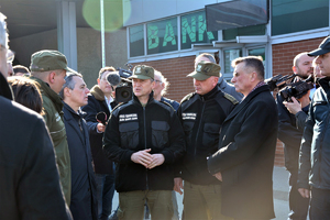 Prezydent Konfederacji Szwajcarskiej z wizytą w Nadbużańskim Oddziale SG