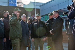 Prezydent Konfederacji Szwajcarskiej z wizytą w Nadbużańskim Oddziale SG