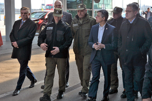 Prezydent Konfederacji Szwajcarskiej z wizytą w Nadbużańskim Oddziale SG