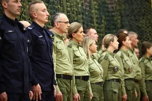 Spotkanie Małżonki Prezydenta z funkcjonariuszami Straży Granicznej